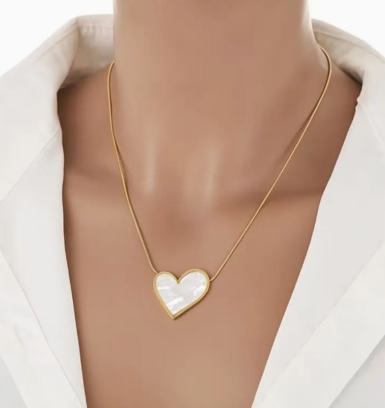 Heart Shaped  Pendant Necklace