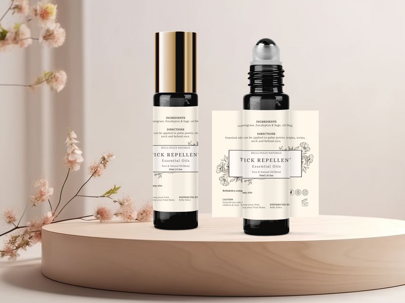 Tick Repellent -100% Natural Essential Oil Blend