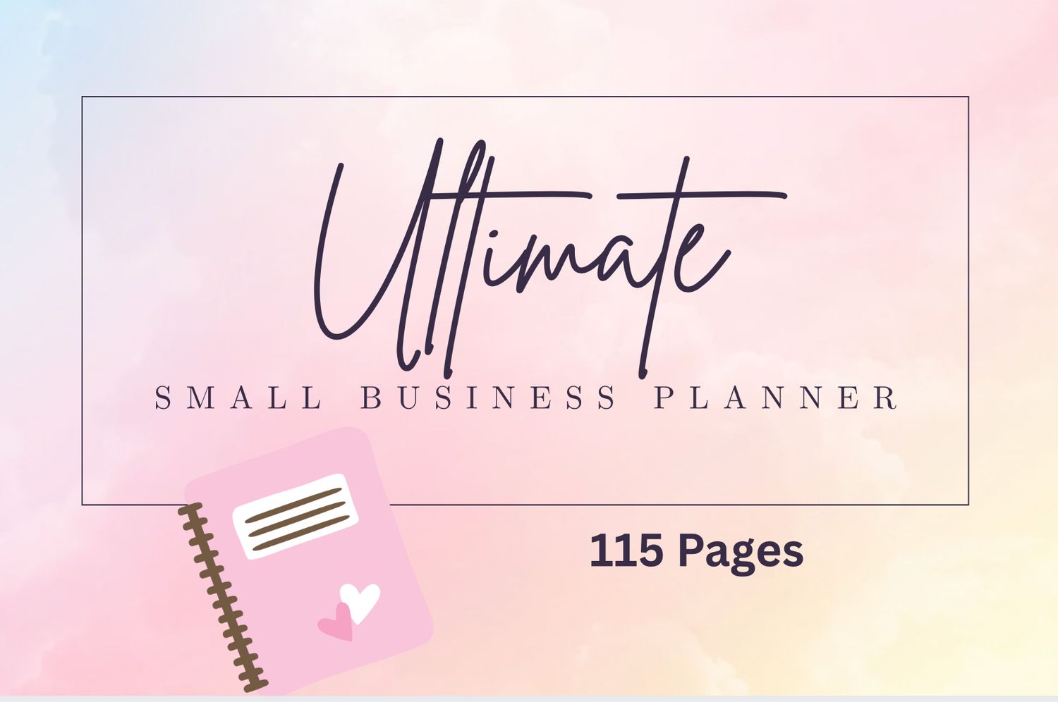 Ultimate Printable  Small Business &amp; Direct Sales Planner