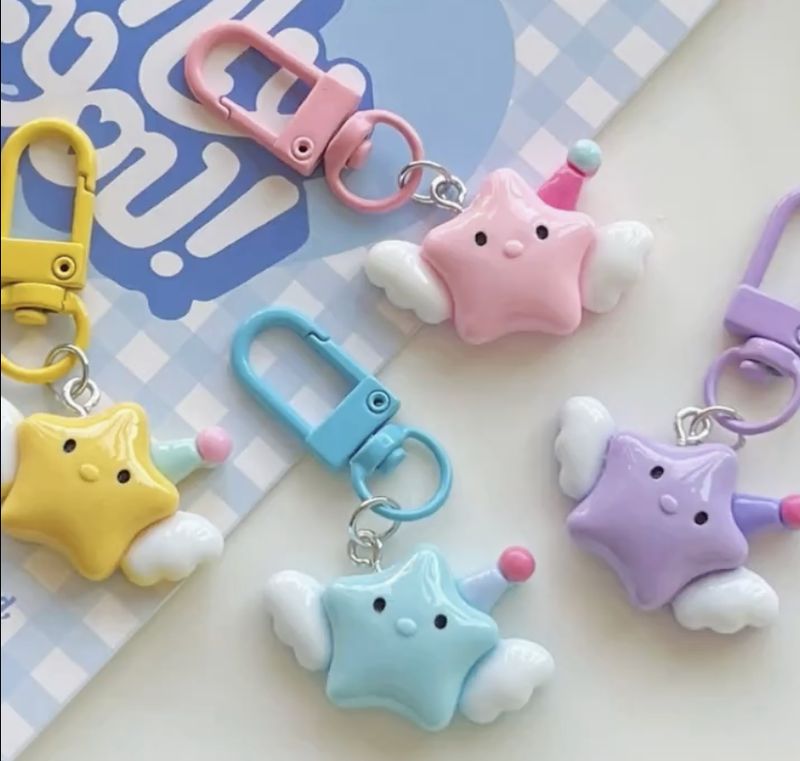 Sanrio Star Zipper Pull/Backpack Charm