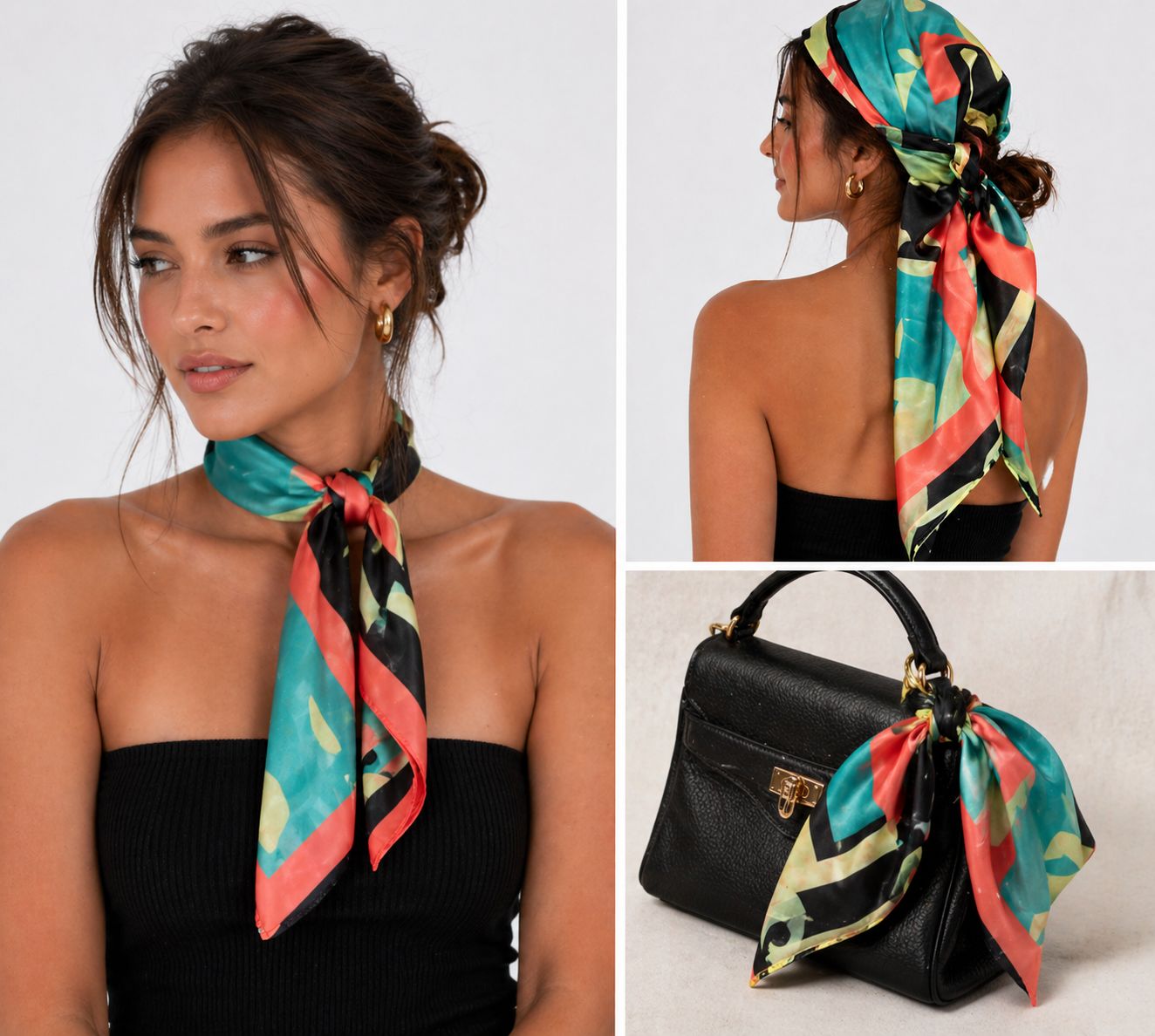 Coastal Luxe Satin Scarf