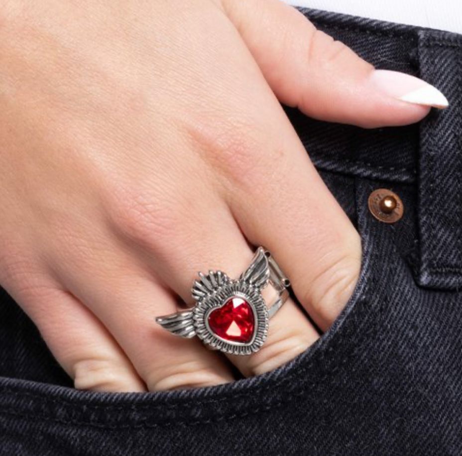 Angel Wings Stretch Ring