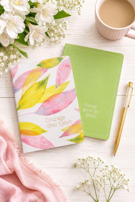 Notebook Set - 2pc Citrus Leaves