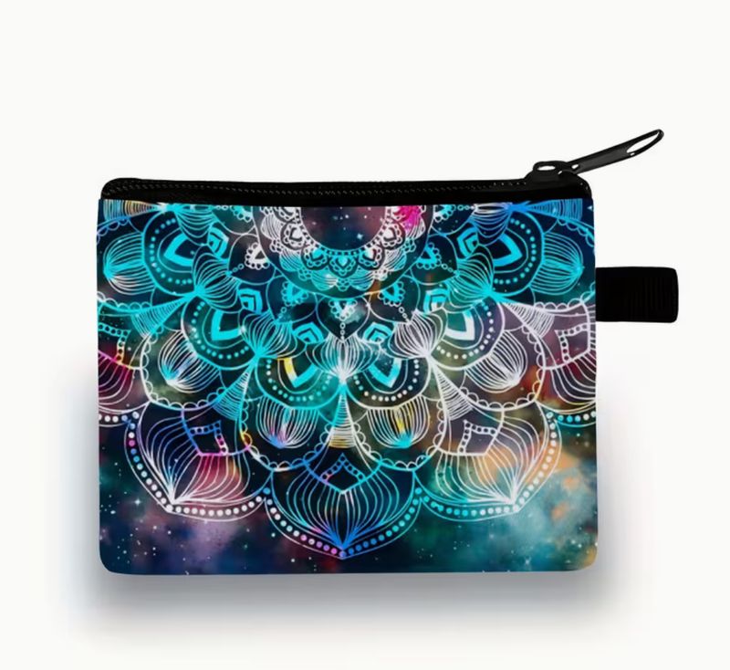 Boho Mandala Coin  Bag