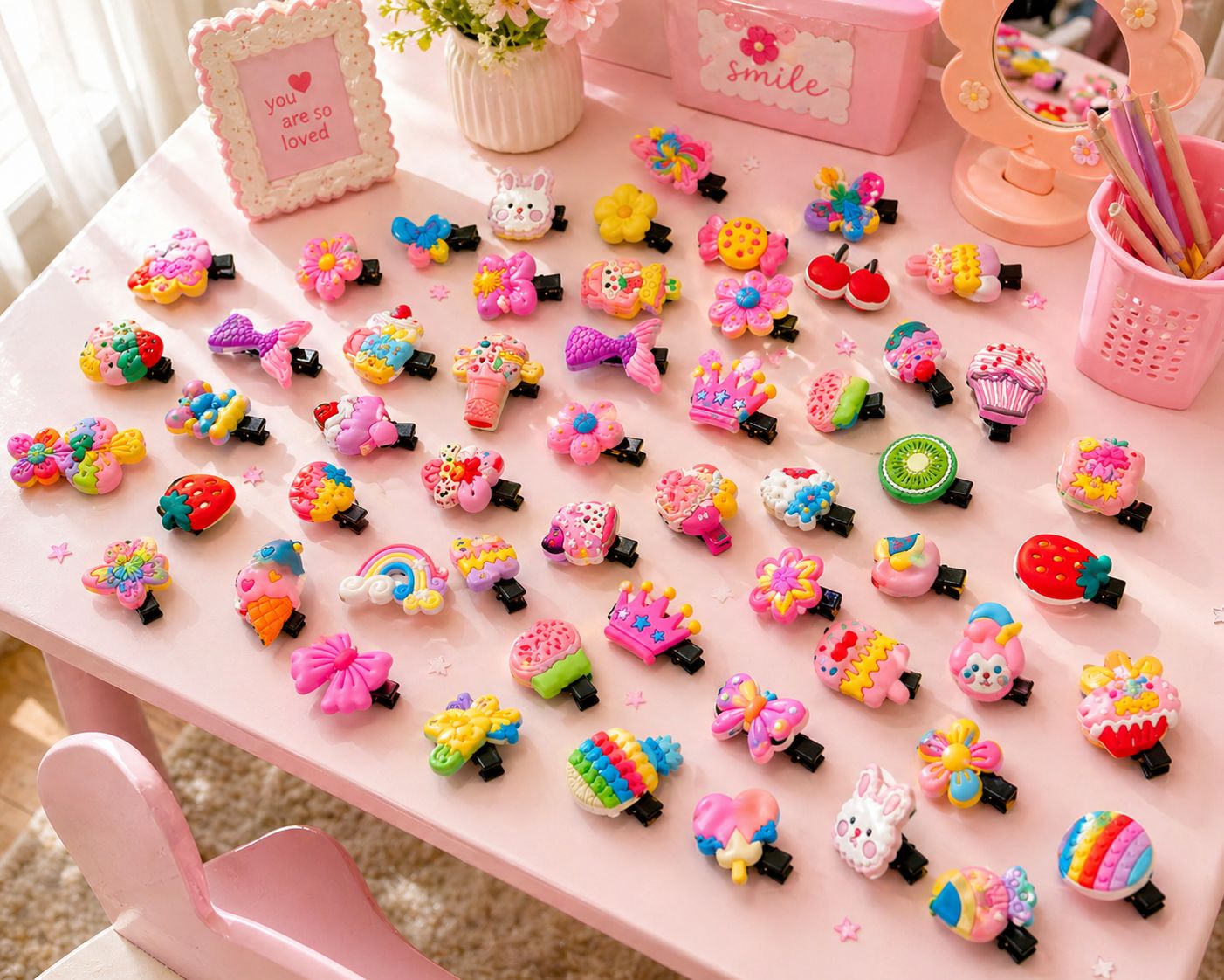 Sweet Treats Hair Clip Collection