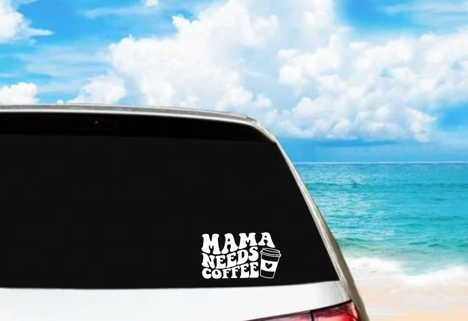 Mama Needs Coffee Vinyl Decal