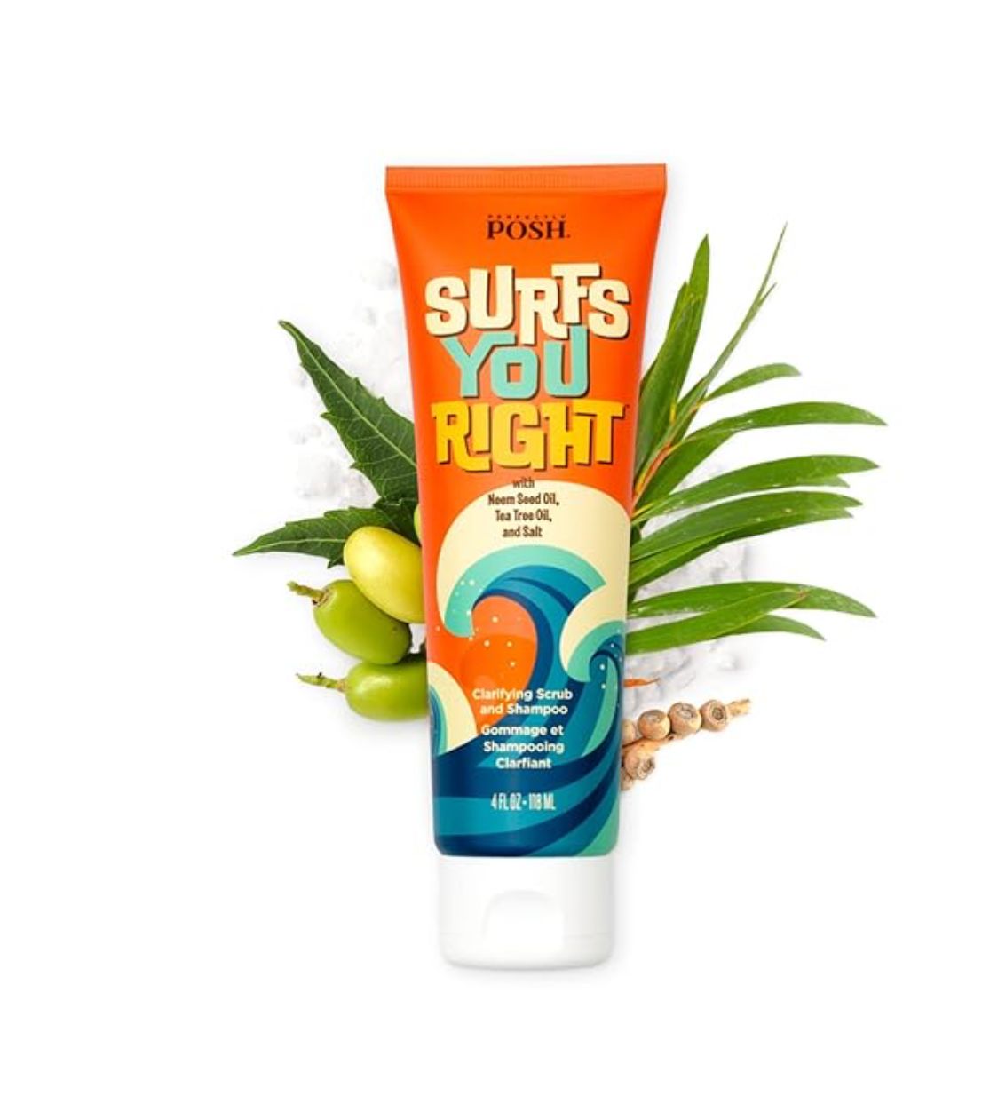Perfectly Posh SURFS YOU RIGHT Clarifying Scrub and Shampoo