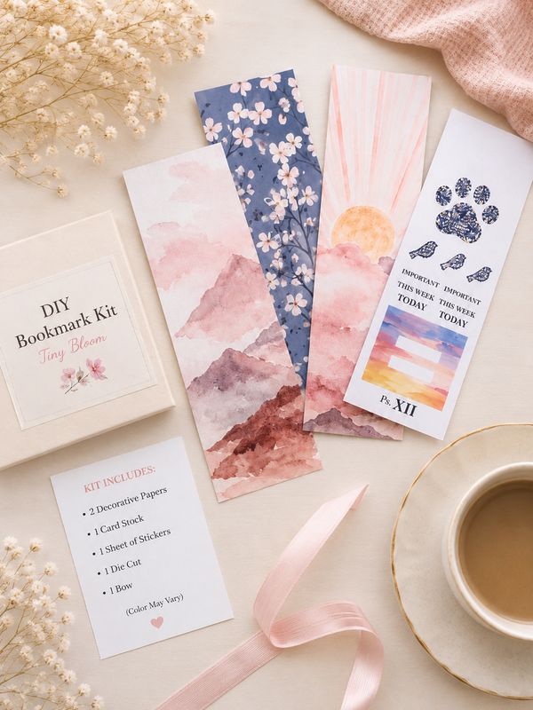 DIY Bookmark Kit - Tiny Bloom