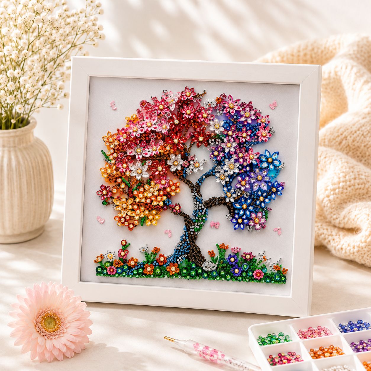 5D Diamond Painting Blossoms of Bliss Tree