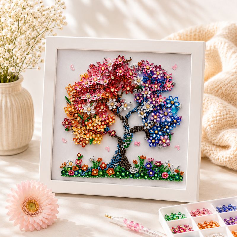 5D Diamond Painting Blossoms of Bliss Tree