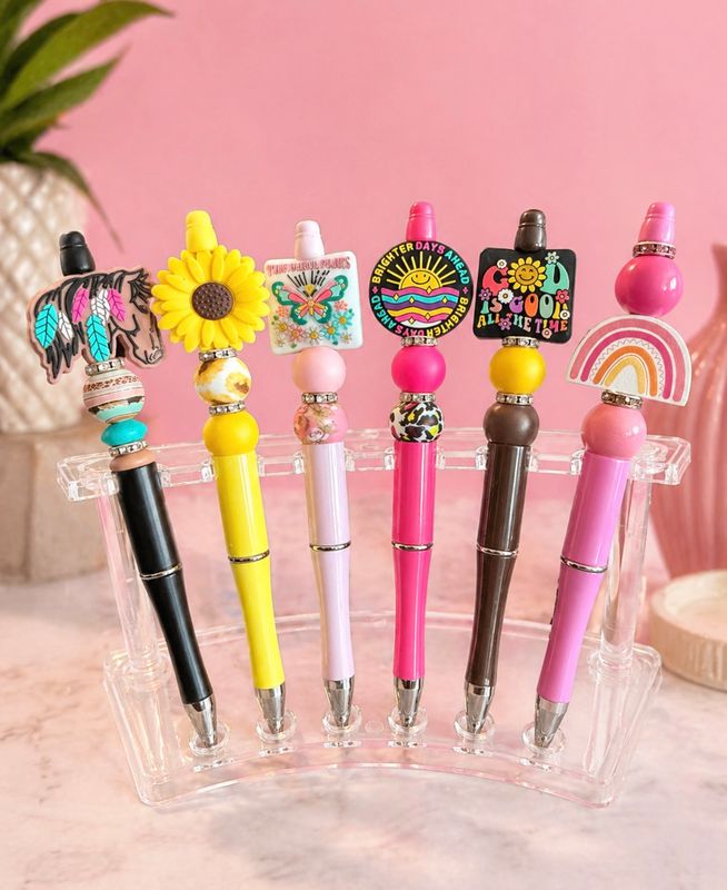 Charm Beaded Pens – Boutique Collection