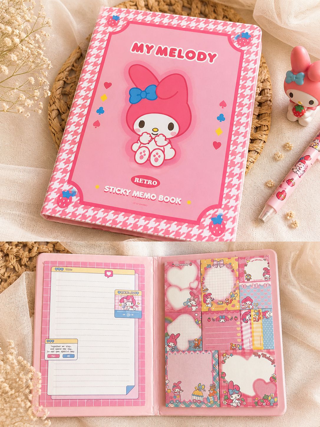 My Melody Sweet Notes Memo Book