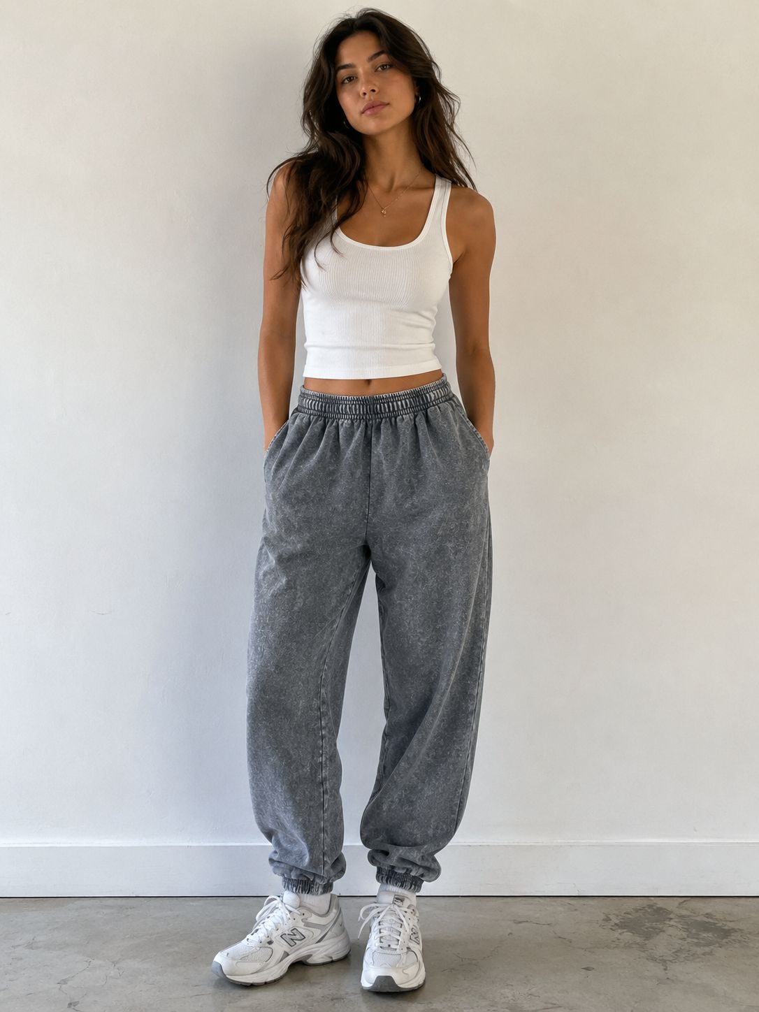 Charcoal Cloud Joggers