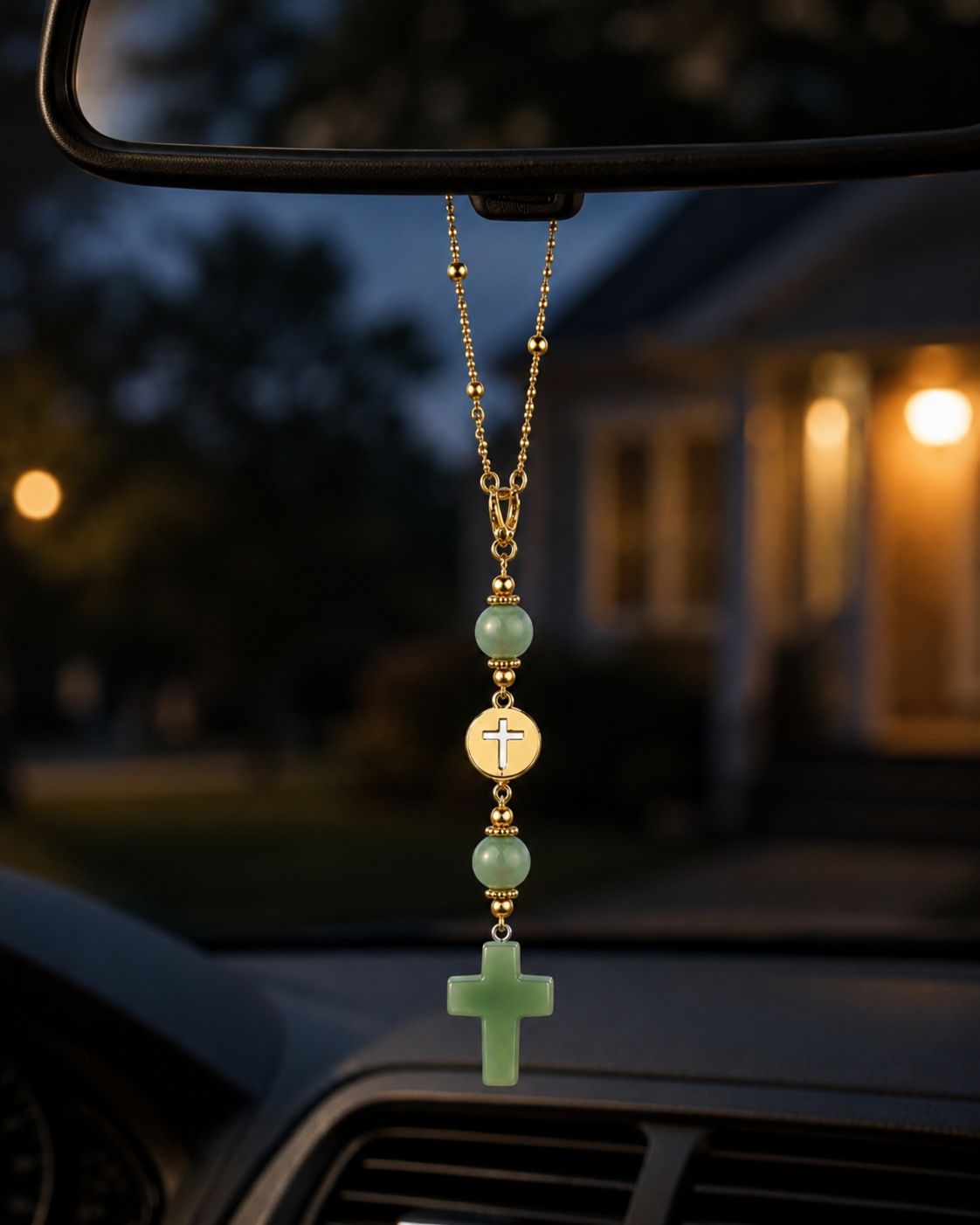 Faithful Journey Car Charm