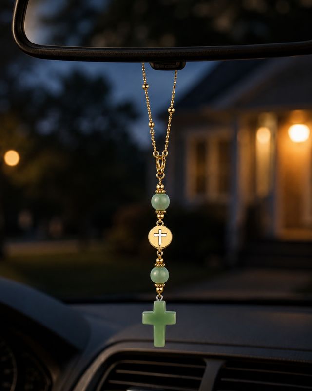 Faithful Journey Car Charm