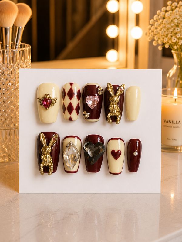 Wonderland Royale Custom Press-On Nails