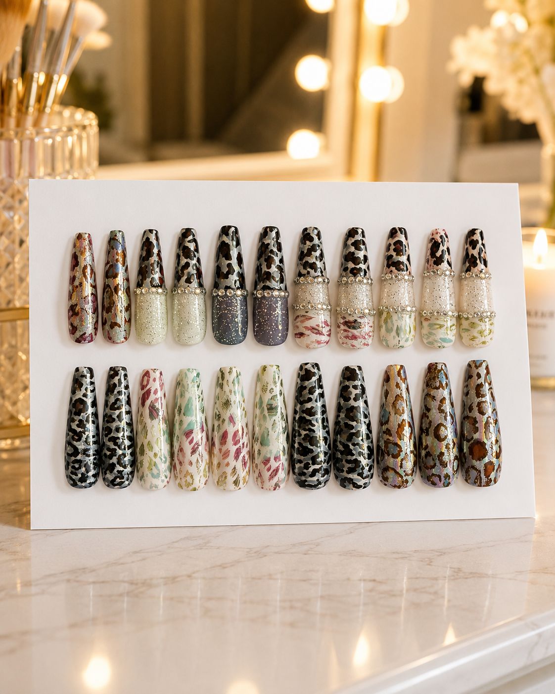 Wildflower Luxe Custom Press-On Nails