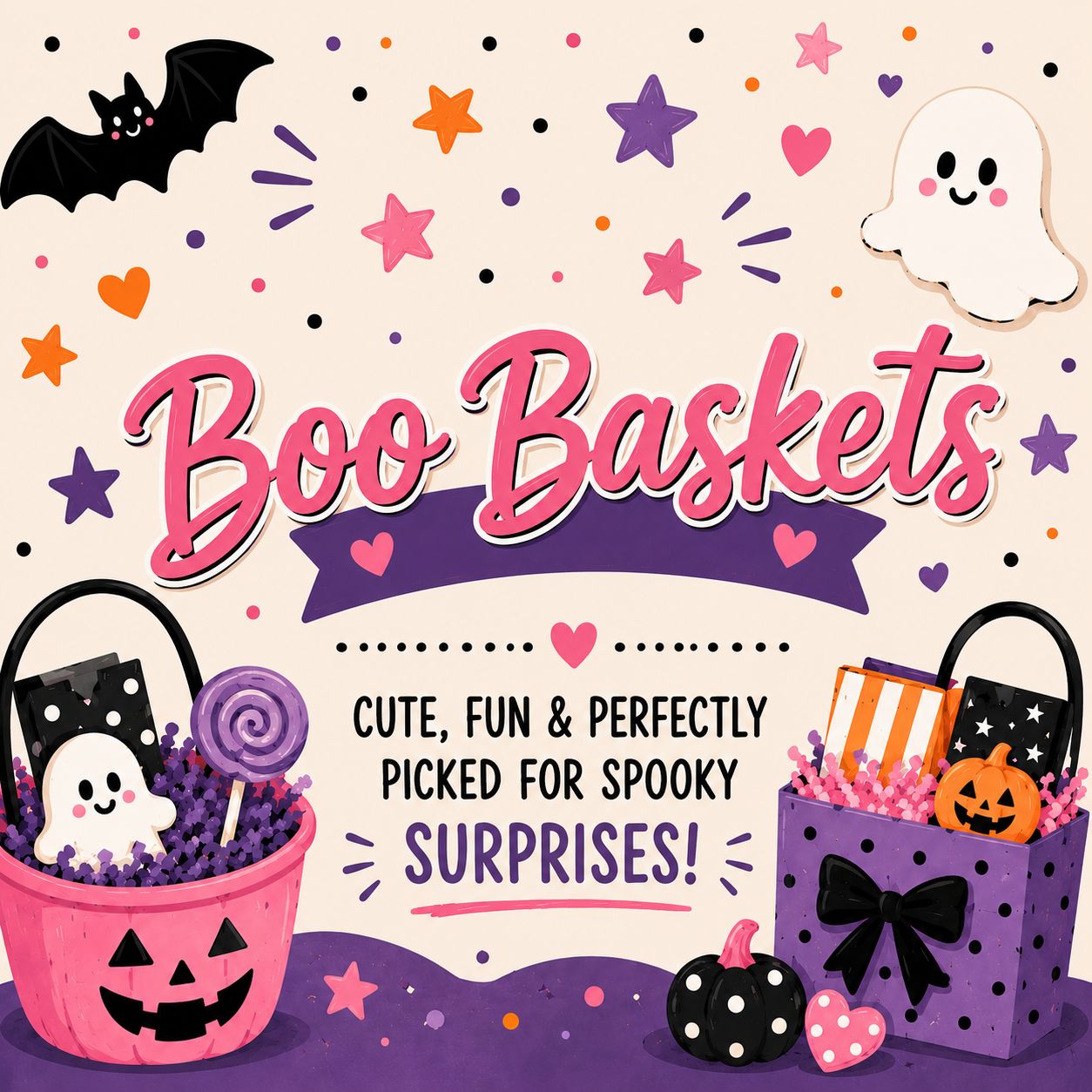 👻 Mystery Boo Basket 🎃 A Spooktacular Surprise!