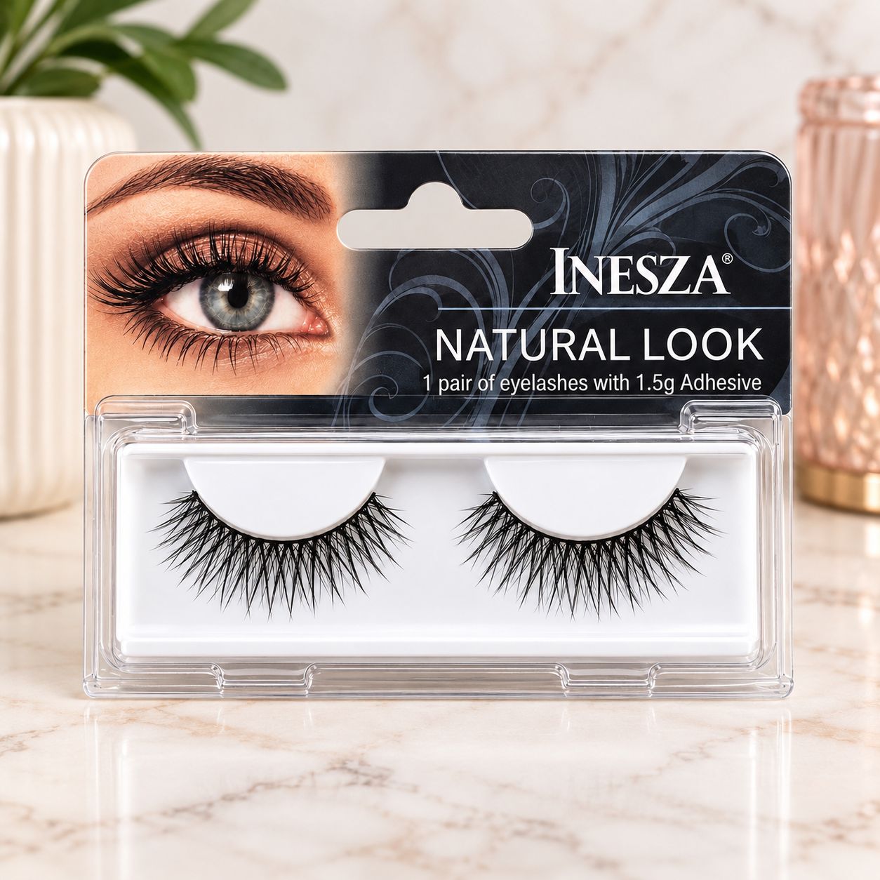 Inesza Natural Look False Eyelashes
