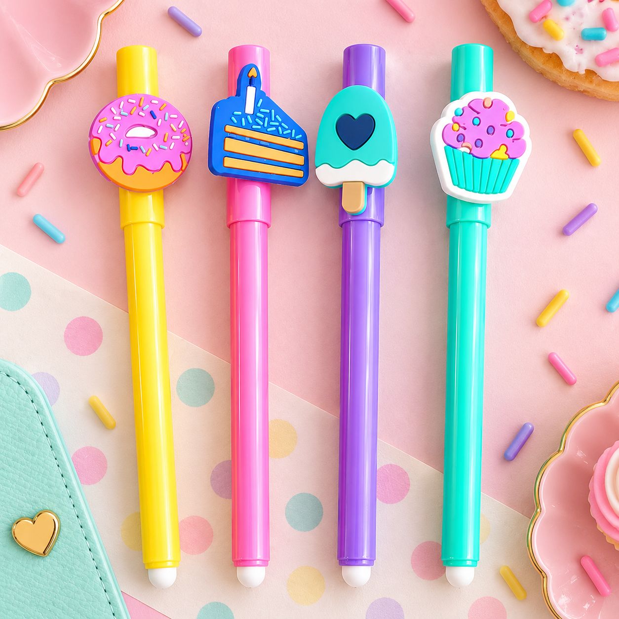 Sweet Treats Erasable Gel Pens
