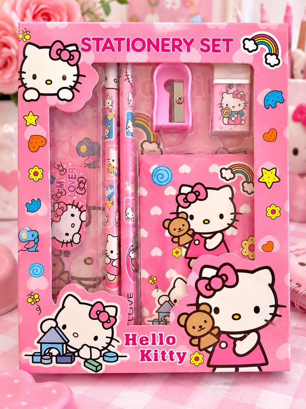 Hello Kitty Pretty in Pink Stationery Set