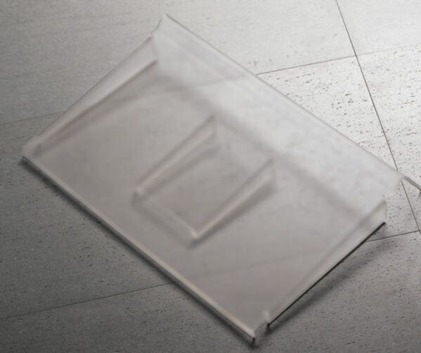 Appoggia cofano in plex satinato Appoggia cofano in plex satinato