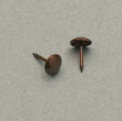 Bulletta ferma targhe liscia in acciaio finitura rame Bulletta ferma targhe liscia in acciaio finitura rame