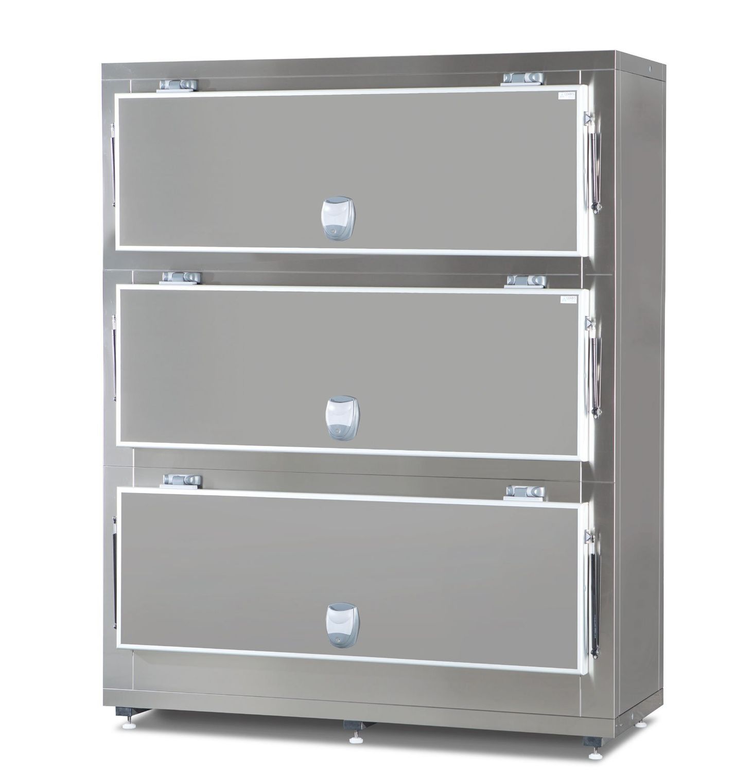 Cella frigorifera tre posti - 3 porte con apertura laterale Cella frigorifera tre posti - 3 porte con apertura laterale