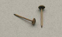 Chiodo ferma croci in acciaio finitura ottone anticato Chiodo ferma croci in acciaio finitura ottone anticato