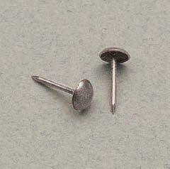 Chiodo ferma targhe in acciaio finitura nichel Chiodo ferma targhe in acciaio finitura nichel