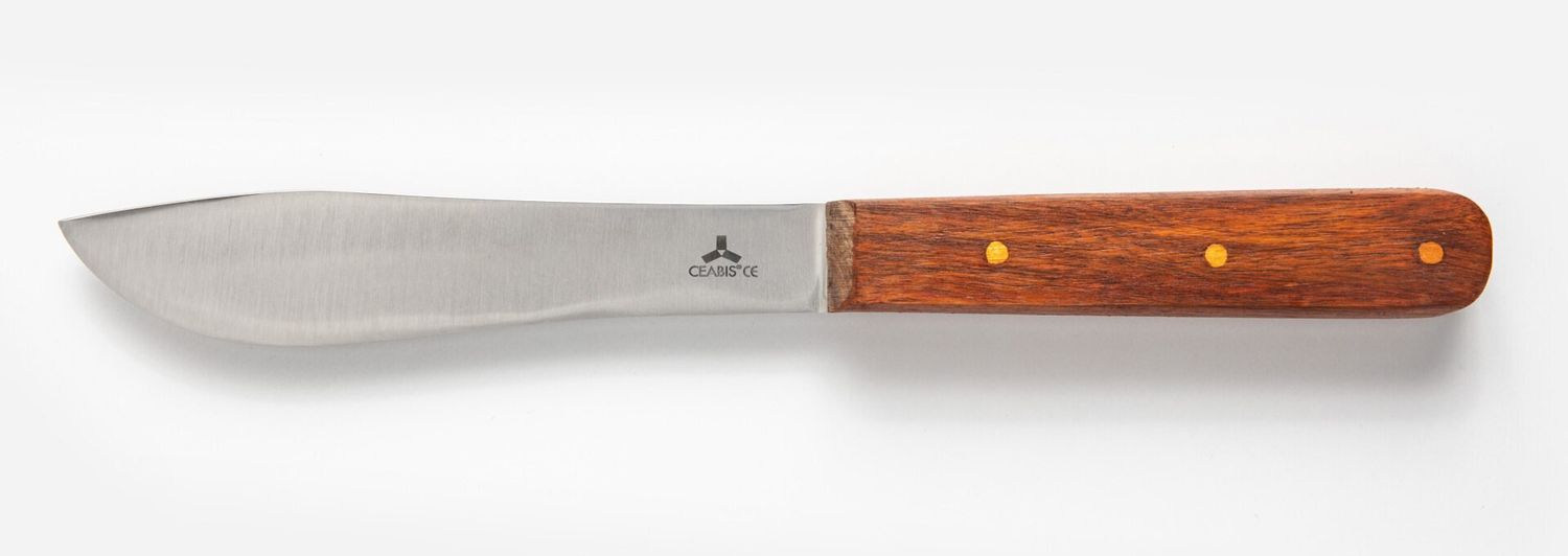 Coltello autopsia Wirchow  manico legno
