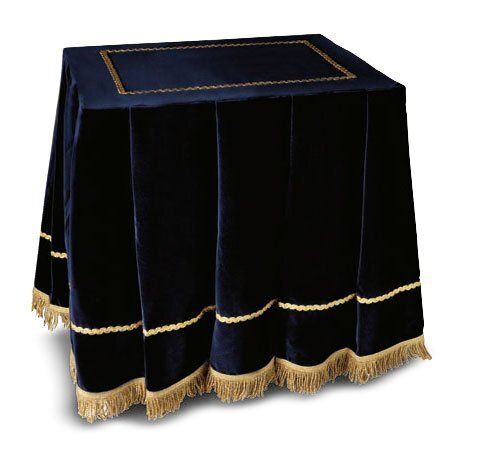 Copritavolo in velluto modello Cristallo Copritavolo in velluto modello Cristallo