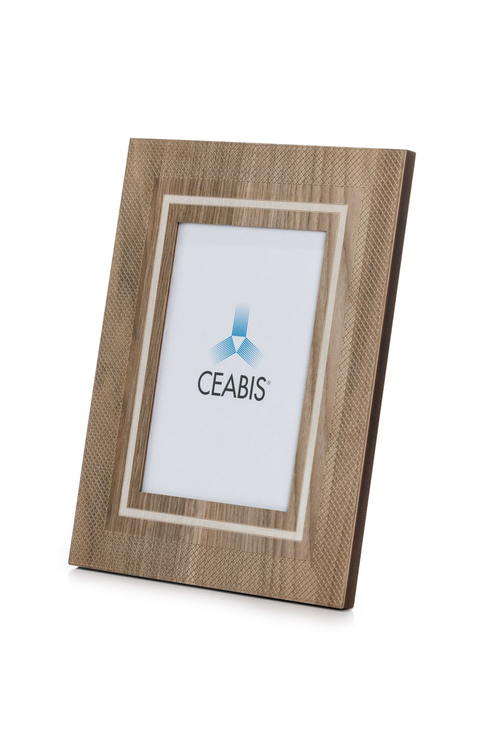 Cornice Finitura Rovere Rilievo Quadratini