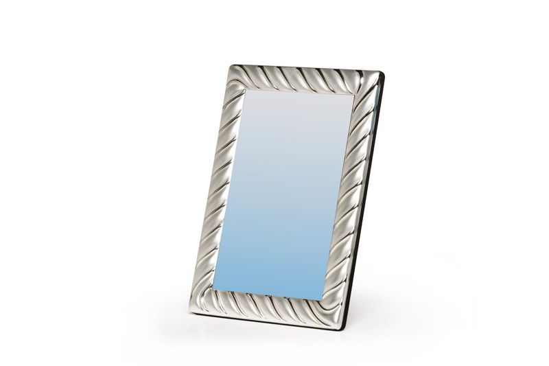 Cornice in silver plated spirale Cornice in silver plated spirale