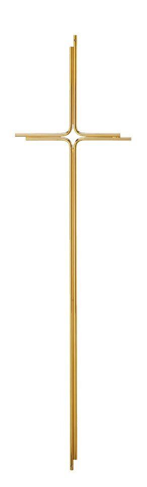 Croce in ottone per cofani sezione a doppio filo accoppiato con terminali sfalsati con foro centrale Croce in ottone per cofani sezione a doppio filo accoppiato con terminali sfalsati con foro centrale