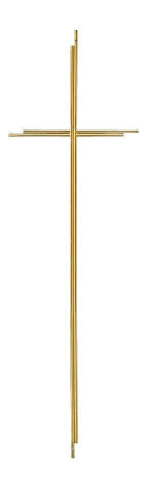 Croce in ottone per cofani sezione a doppio filo accoppiato unito con terminali sfalsati Croce in ottone per cofani sezione a doppio filo accoppiato unito con terminali sfalsati