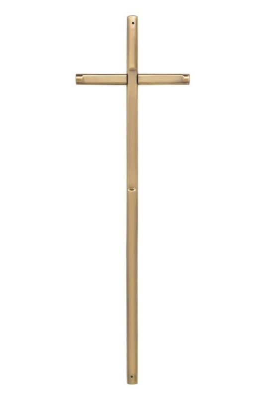 Croce in zama per cofani linea 316 finitura ottone anticato Croce in zama per cofani linea 316 finitura ottone anticato