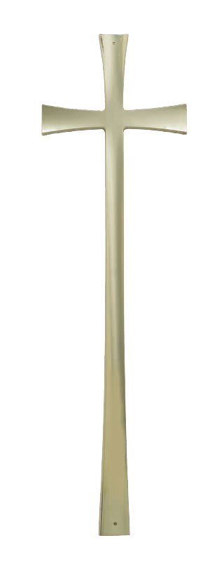 Croce in zama per cofani serie 319 finitura in ottone lucido