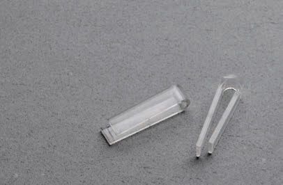 Ferma scarpe in plastica trasparente Ferma scarpe in plastica trasparente