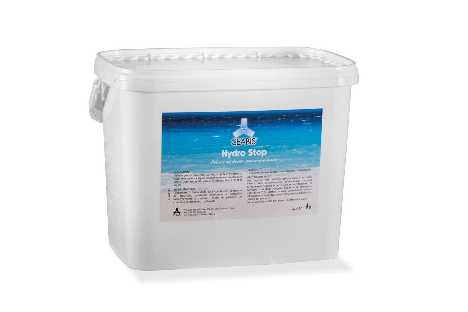 Hydro Stop polvere 5 Kg Hydro Stop polvere 5 Kg