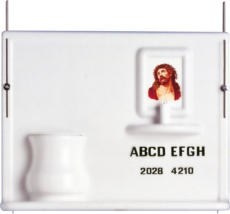 Loculo provvisorio in ABS Loculo provvisorio in ABS "usa e riusa" regolabile