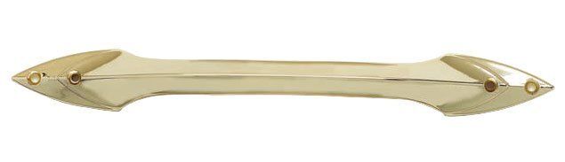 Maniglia di zama a ponte Tilos finitura ottone lucido Maniglia di zama a ponte Tilos finitura ottone lucido