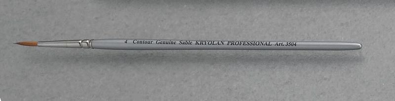 Pennello da trucco sottile Pennello da trucco sottile