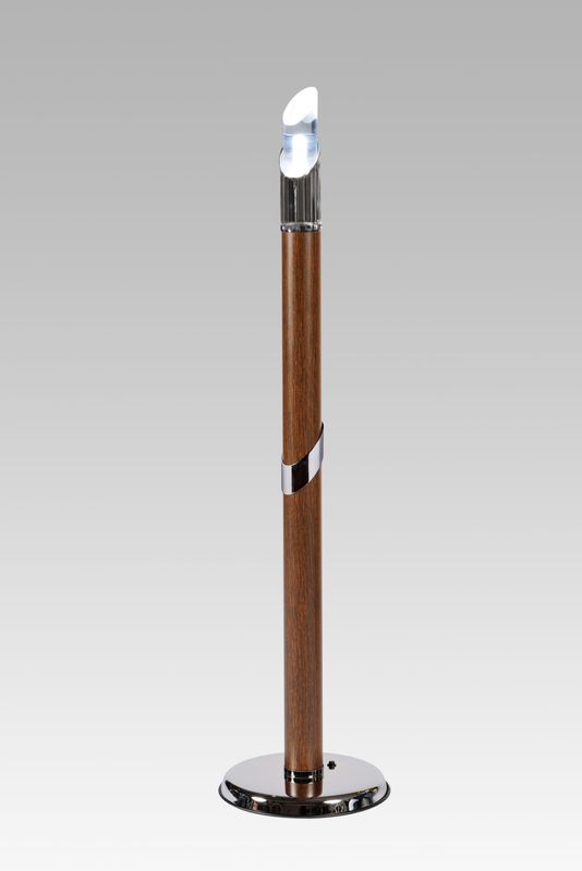 PIEDISTALLO LAMPADA NINFA WENGE PIEDISTALLO LAMPADA NINFA WENGE