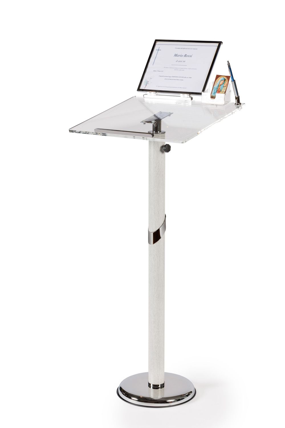 PIEDISTALLO LEGGIO NINFA ROVERE GREY PIEDISTALLO LEGGIO NINFA ROVERE GREY