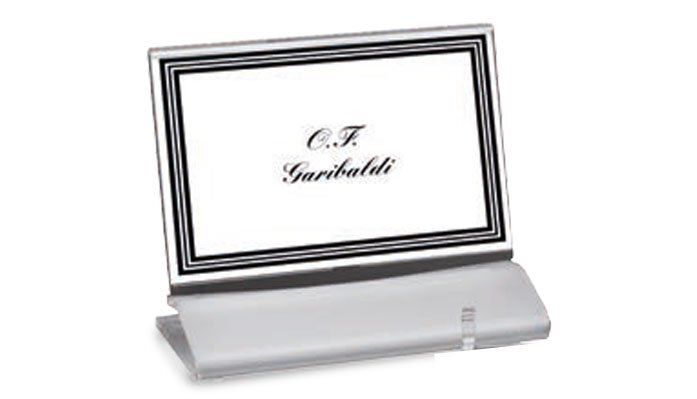 Portalocandina in plexiglass 14,8x21 cm Portalocandina in plexiglass 14,8x21 cm