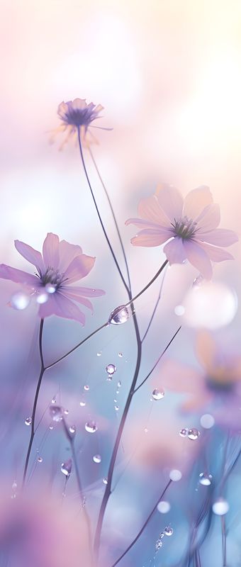 Roll-up fiori con rugiada Roll-up fiori con rugiada