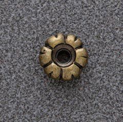 Rosa decorativa in zama linea 790 finitura ottone anticato Rosa decorativa in zama linea 790 finitura ottone anticato