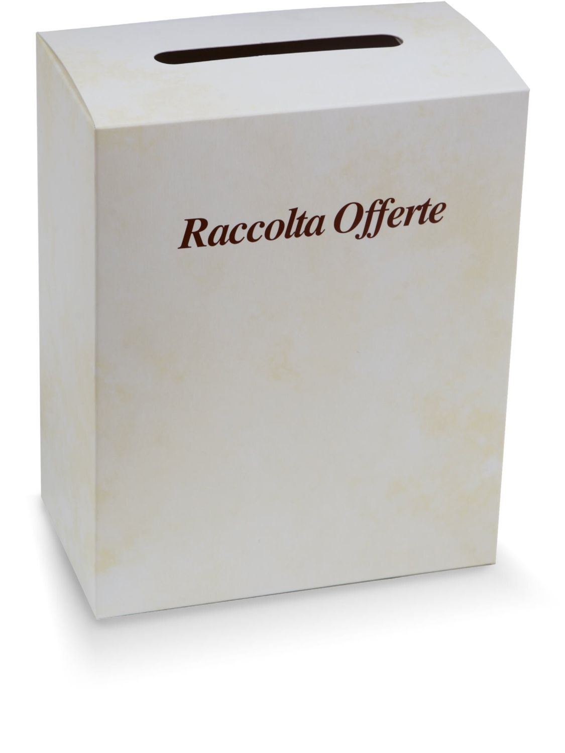 Scatola porta offerte in cartone