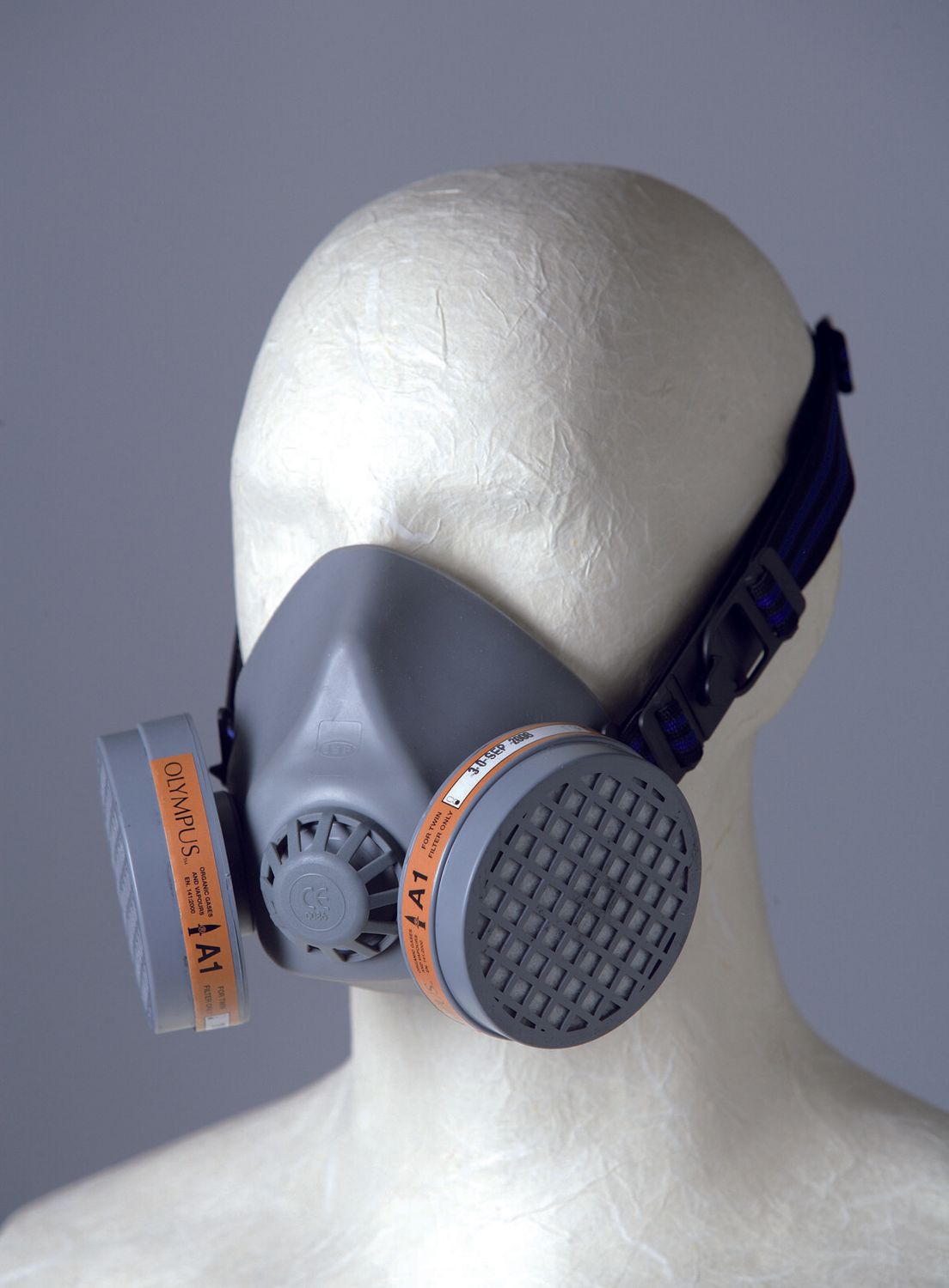 Semimaschera a due filtri